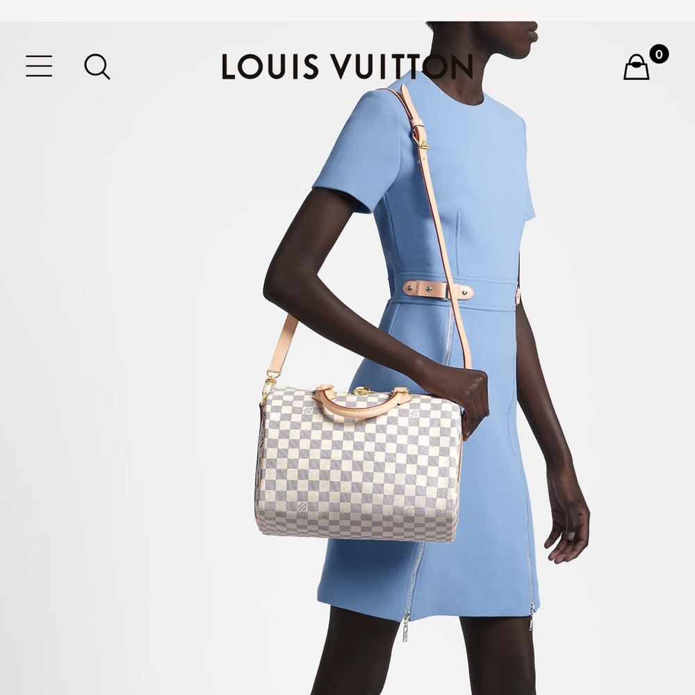Speedy Bandouliere 30 with additional LV strap